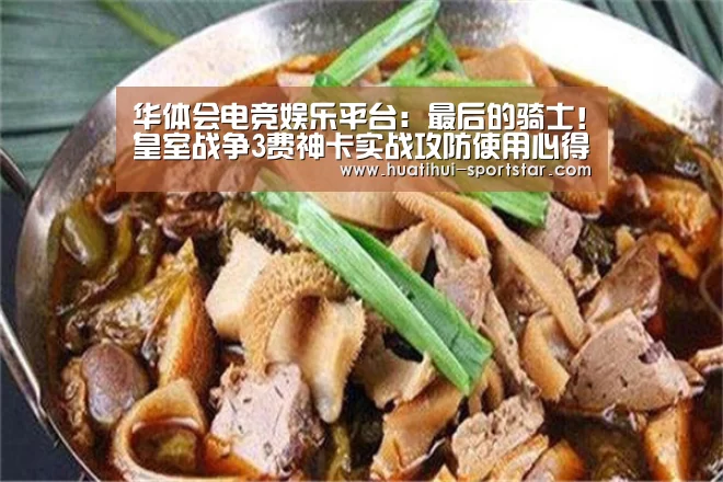 华体会电竞娱乐平台:最后的骑士!皇室战争3费神卡实战攻防使用心得(图1) 华体会电竞赛事
